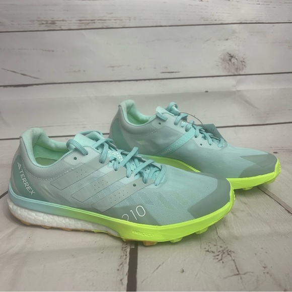 Adidas ULT Running Shoes Women's Low-top Blue/grey/green size 7.5 - Picture 4 of 10